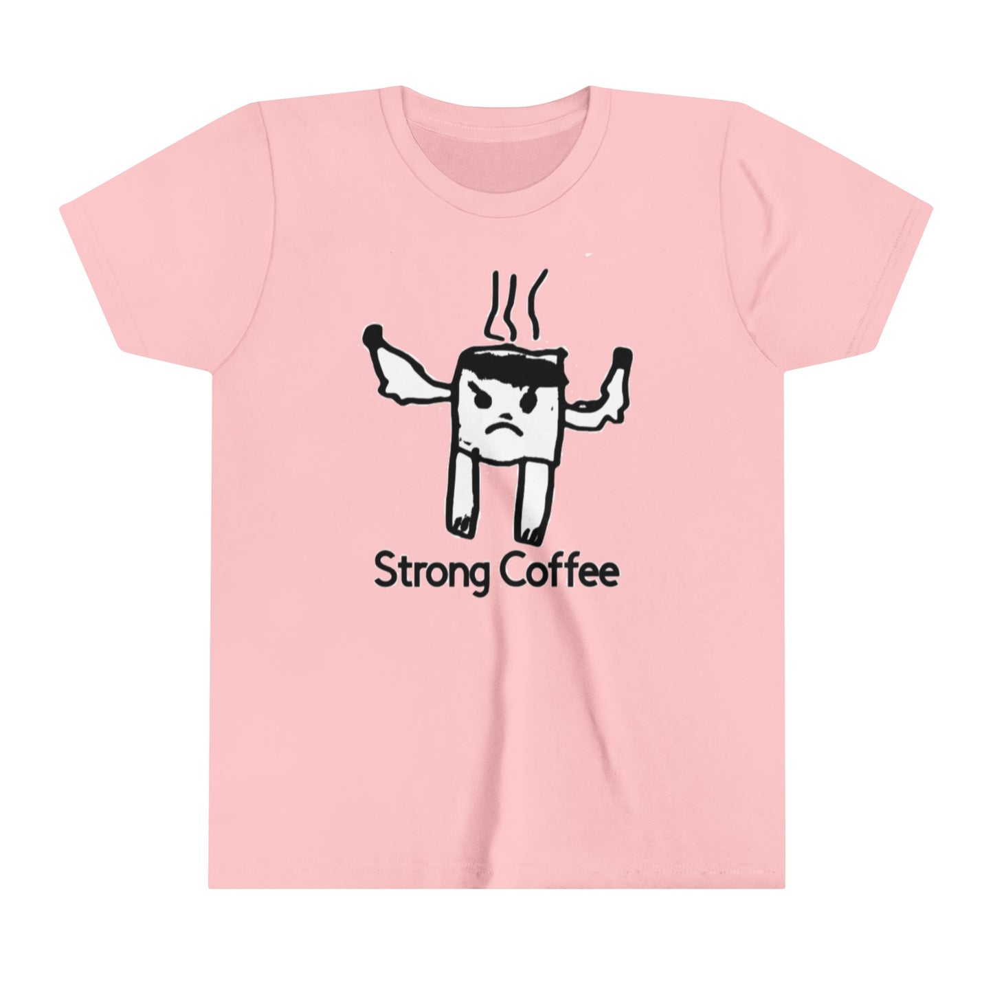 "Strong Coffee" by Emmalyn Kid's Tee