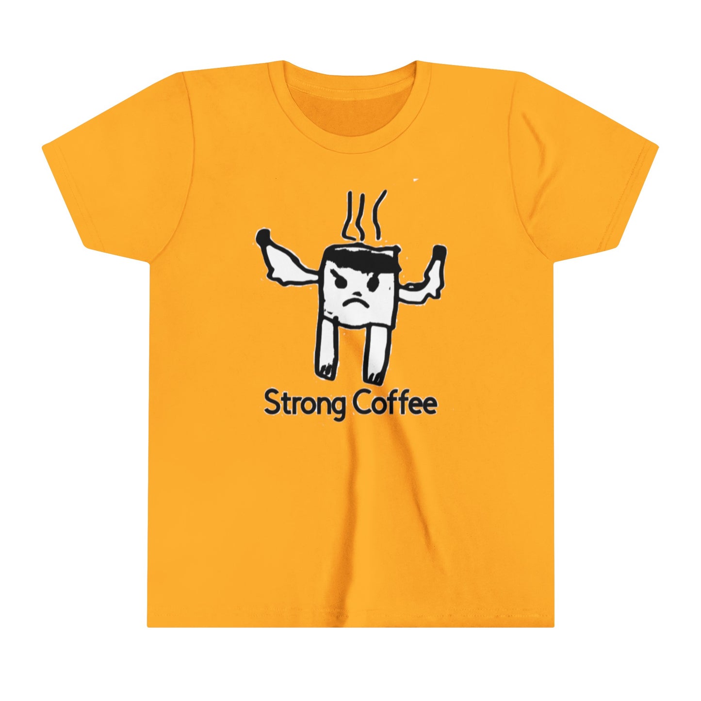 "Strong Coffee" by Emmalyn Kid's Tee